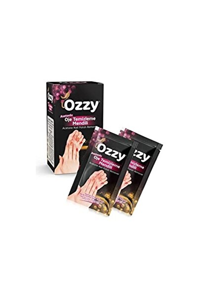 Lozzy Asetonlu Oje Temizleme Mendili (10 Adet X 2 Paket)