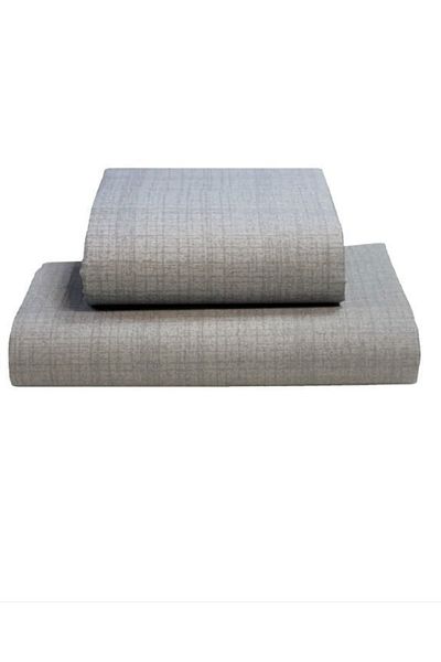 miss linda home collection طقم ملاءة سرير مطاطية مزدوجة 100% قطن (100 × 200 +30)