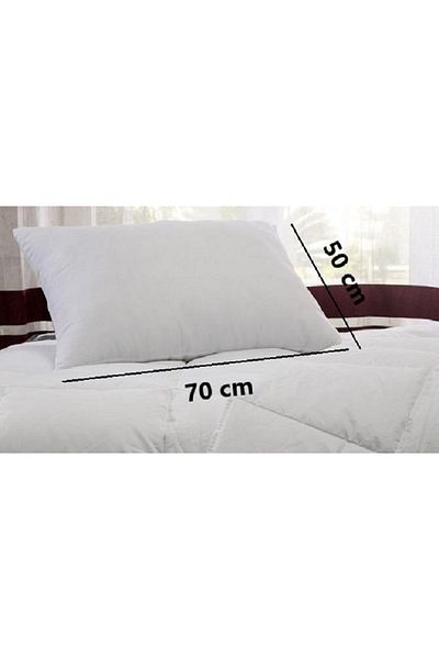 BARERMO 1.3 Kg Cotton Pillow, Sleeping Pillow, Organic Pillow, Classic PillowCotton Pillow, Coverless
