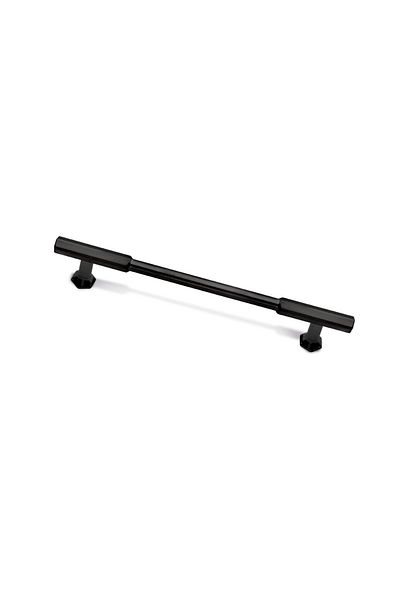 ARON New Pyramid Rustic 586-128 Handle Matte Black Furniture Cloakroom Drawer Kitchen Cabinet Handle 128mm