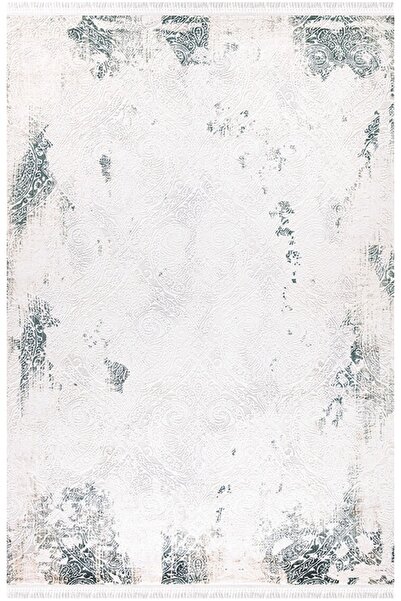 İpek Halı Blossom 13475 Bambu Halı Mavi