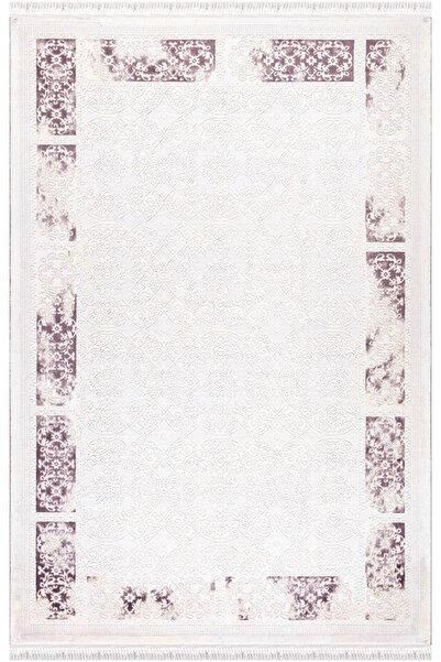 İpek Halı Blossom 13451 Bambu Halı Mürdüm