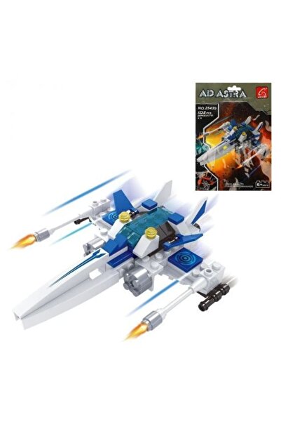 Genel Markalar Ad Astra Uzay Seti 103 Parça Poşette Savaş Gemisi