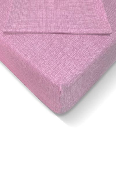 POKUT Fitted Sheet Set (duvet cover Fabric) With Pillow Case All Sizes-Double-Single