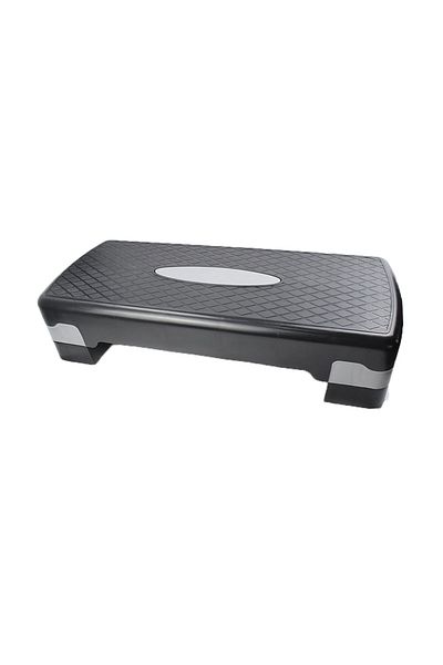 TUSHBA Aerobic Step Board, 2 Stage Step Board Gray