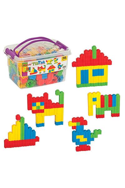 DEDE 156 Piece Maxi Teak Plug Set
