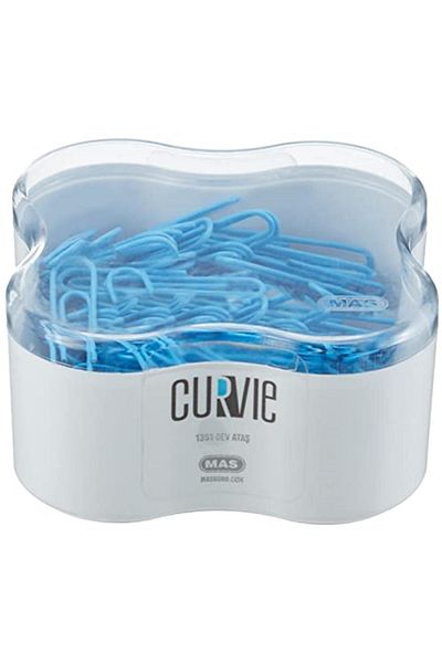 Mas Curvıe - Colorful Paper Clip 295- Blue