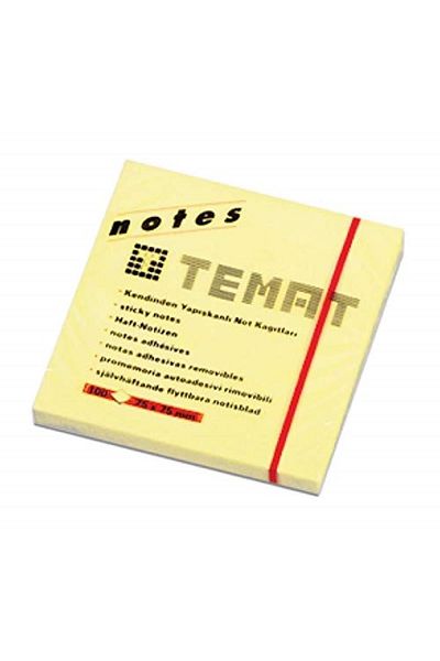 Temat ورق ملاحظات مقاس 75 × 75 مم 100 ورقة