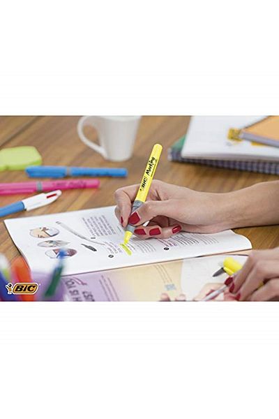 Bic Marking Highlighter Highlighter 5 Pack Blister Mixed Colors