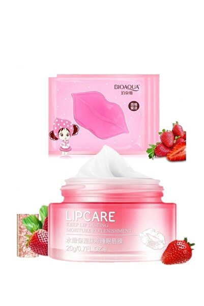 Bioaqua 4'lü Dudak Bakım Seti Krem Maske Ve Kolajen Maskeler 20 Gr + 24 Gr (3...