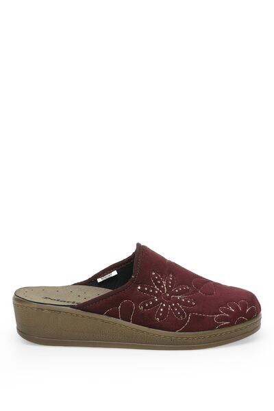 Polaris 603365.z2pr Bordo Kadın Ev Terliği