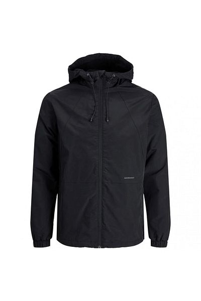 Jack & Jones Ανδρικό μαύρο μπουφάν με κουκούλα Jack Jones Jortamper