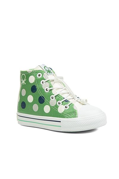 Benetton ®| Bn-30781 - 3394 Navy Blue Green - Children's Sneakers