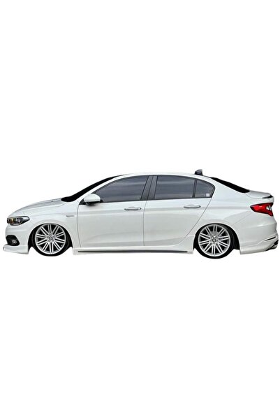 ps dizayn Fiat Egea (2015 - 2022) Uyumlu Custom Yan Marşpiyel Seti (plastik)