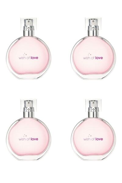 AVON Wish Of Love Kadın Parfüm Edt 50 Ml 4'lü Set