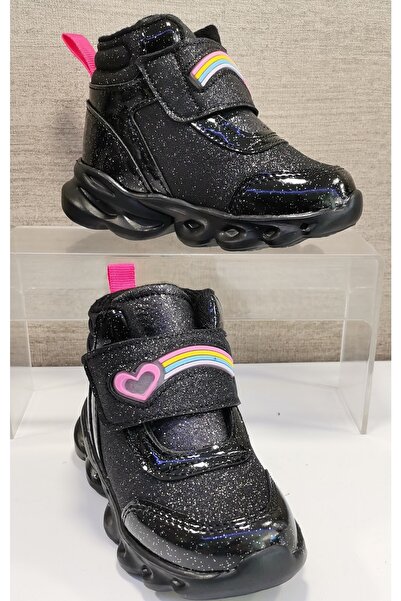 Cool Linda Siyah Işıklı Kız Çocuk Bot