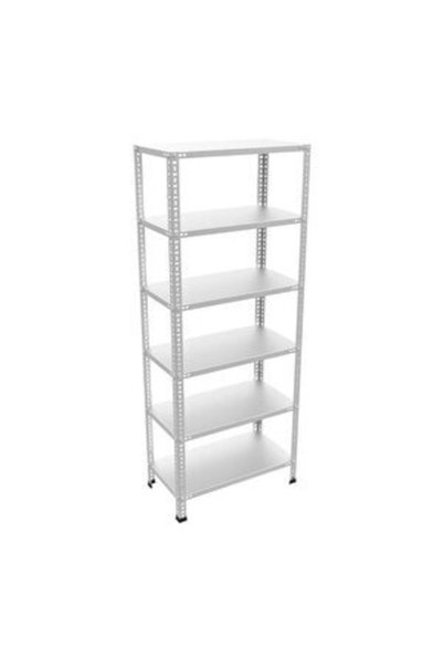KOÇTAŞ 6 Katlı Galvaniz Çelik Raf 31x75x200 cm