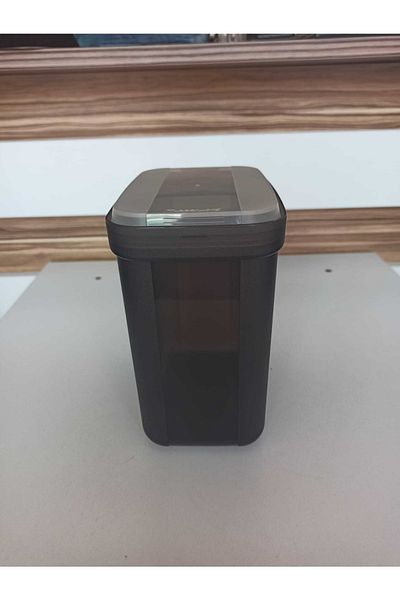 Tupperware Organized Container High Body 1.6l Black Rectangular Storage Container
