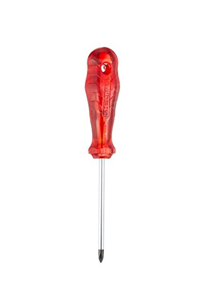 İzeltaş 4120184580 Kraft Seri Yıldız Uçlu Tornavida, Kırmızı, 4.5 X 80 Mm
