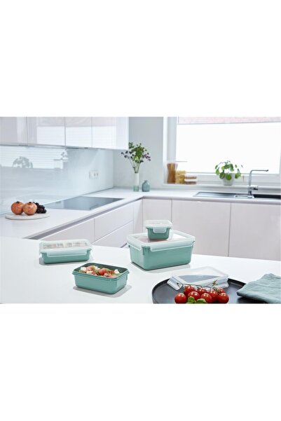 TEFAL Masterseal Color 4-Piece Storage Container - Green