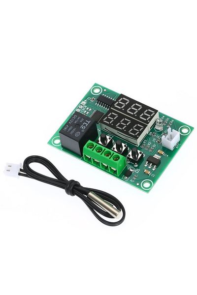 Arduino Xh-w1219 منظم حرارة رقمي بمخرج 12 فولت - وحدة التحكم في درجة الحرارة