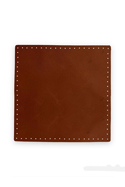 alfa tasarım atölyesi Τετράγωνη βάση τσάντας από γνήσιο δέρμα (20x20 εκ.) - Α...