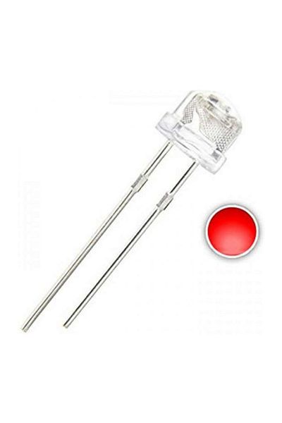 Arduino Mushroom Led Red 4.8mm 1000 Pieces