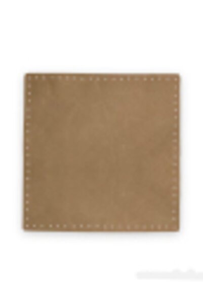 alfa tasarım atölyesi Τετράγωνη βάση τσάντας από γνήσιο δέρμα (15x15 εκ.) - Α...
