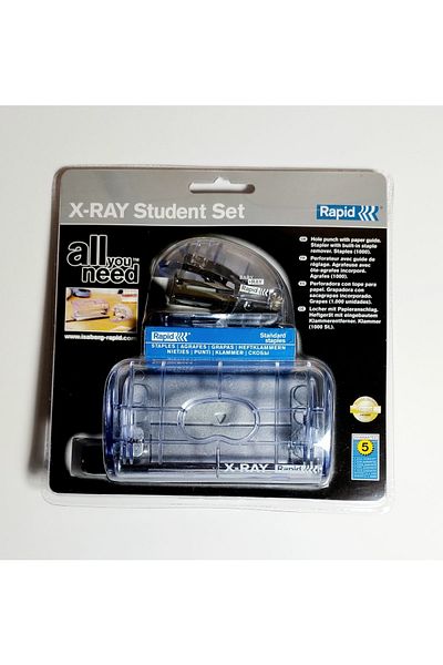 Rapid X-ray Staple Hole Punch Set Office Set