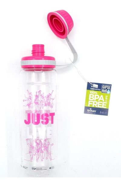 Gıpta Strong 800cc Patterned Tritan Flask -pink(just Live)