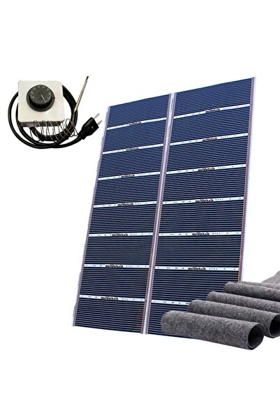 multiteknik Rexva 120x275 Cm Analog Termostatlı Ve Keçeli Halı Altı Karbon Is...