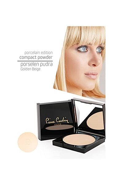Pierre Cardin Porcelain Edition Compact Powder - Powder - Golden Beige