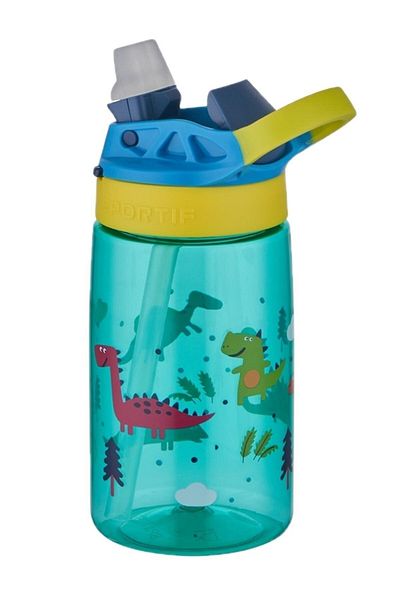 DILLER 8834 500 ml Flask with Straw Turquoise