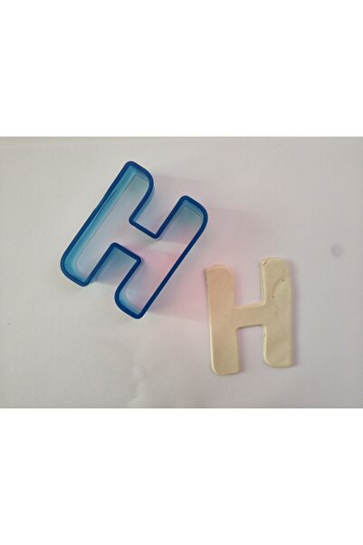 AGN STORE Letter H Polycarbonate Kopat Cookie Mold