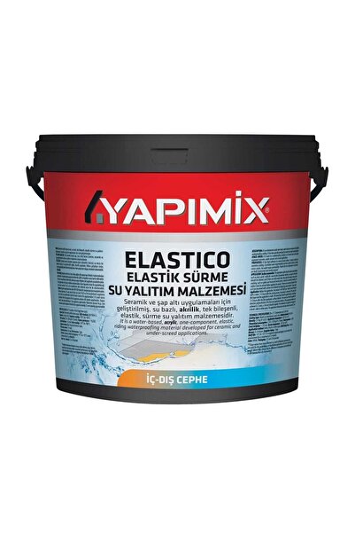 YAPIMİX Elastico - Seramik Ve Şap Altı Sürme Akrilik Su Yalıtım Malzemesi Gri