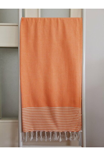 Melis Home Honeycomb Orange Peshtemal - Prosop de baie și plajă
