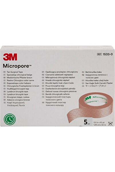 3M Micropore Estetik Burun Bandı 5'li Paket