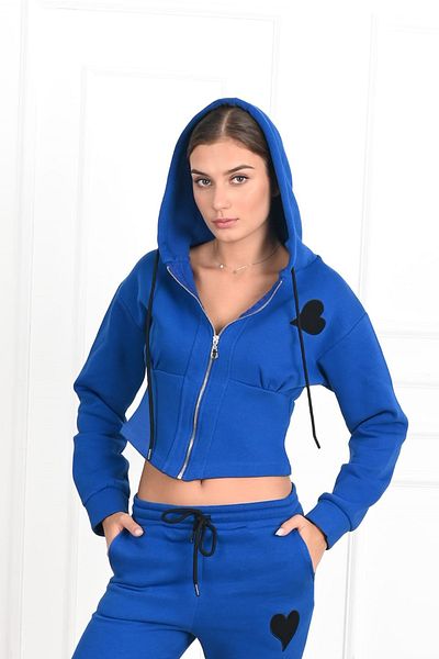 Koza Butik Σετ γυναικεία φόρμα με στάμπα καρδιάς 3449-23