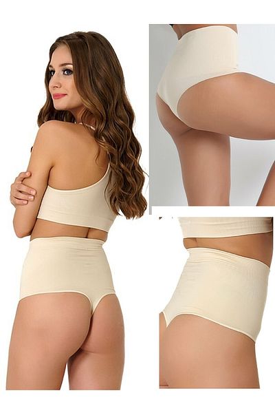 Pyjama Familya High Waist Tummy Control Slip String Women's Corset Skin