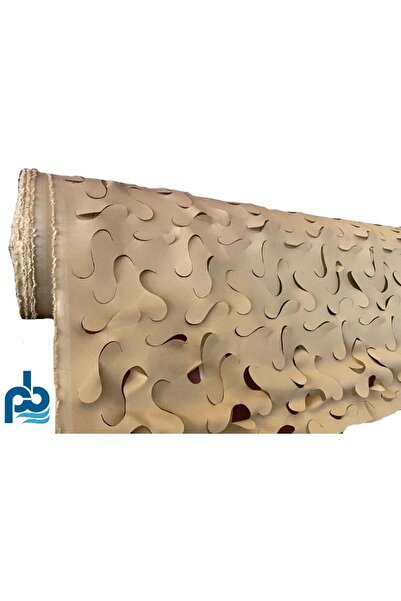 pamukkale branda Bej Renk Kamuflaj Örtü Ağ - Gölgelik Dekoratif File Dikişli ...