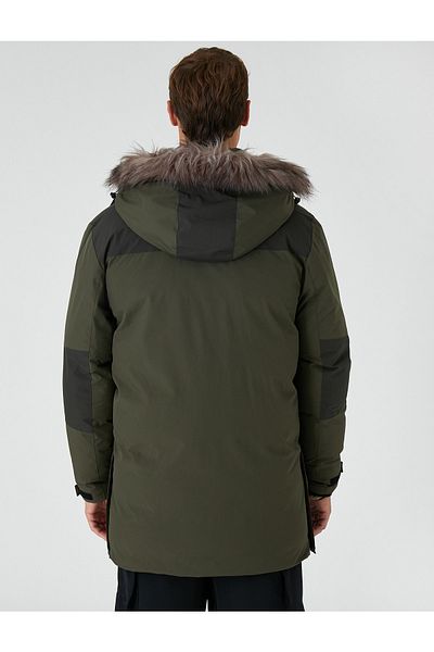 Koton Παλτό Anorak με κουκούλα