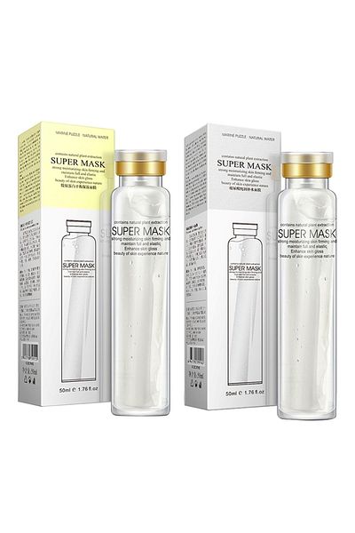 Bioaqua Collagen and Hyaluronic Acid 2in1 Masked Super Spa Serum Set 2 Pieces