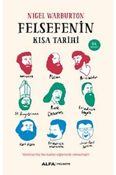 Alfa Yayınları Felsefenin Kısa Tarihi - - Nigel Warburton Kitabı