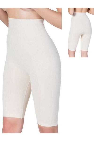 Pyjama Familya Piele de corset pentru femei cu talie înaltă înfășurată lung