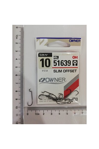 Owner 51639 Slim Offset Iğne No : 10