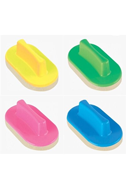 KRAF Set de 4 radiere pentru tablă cu pâslă