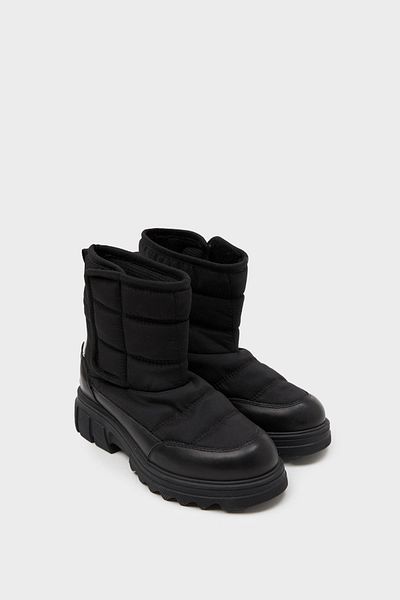 Nebbati Schwarze Jungenschuhe 22fw0nb3018