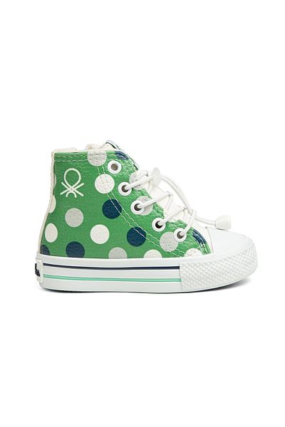 Benetton ®| Bn-30808- 3394 Navy Blue Green - Children's Sneakers