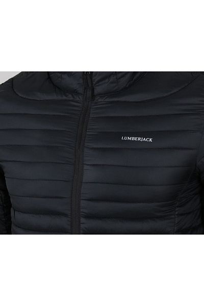 lumberjack Άσσος 00928156   Α 10116552708010   Ανδρικό μαύρο παλτό Sn21 Perry 2pr