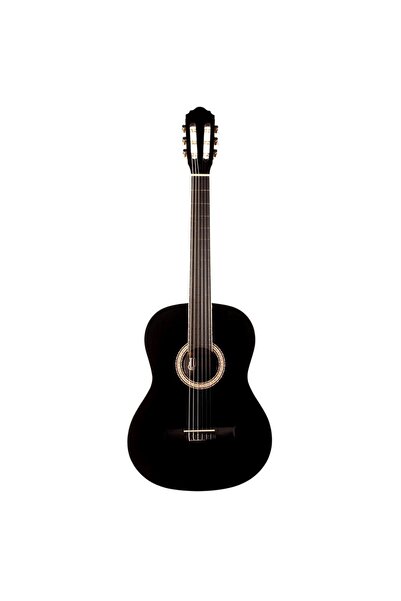 Toledo Lc-3900 4/4 Bk Siyah Klasik Gitar (KILIF VE PENA HEDİYELİ)